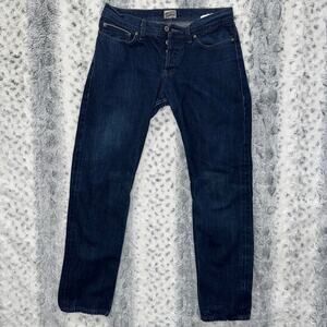 Naked & Famous WeirdGuy Indigo Selvedge Men’s Jeans Size 33 Made in Canada